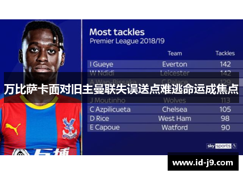 万比萨卡面对旧主曼联失误送点难逃命运成焦点